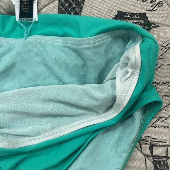 Athena Solid High Waist Ruched Bikini Bottoms - Picture 7 of 8